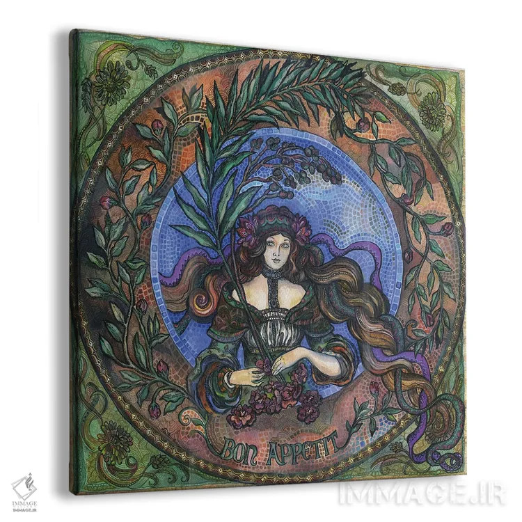 تابلو بون اپِتی! ۱ (نوش جان) اثر فانیتسا پترو - نمای پرسپکتیو محصول