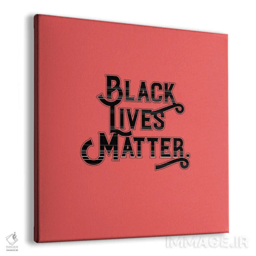 تابلو جان سیاهپوستان مهم است اثر فانیتسا پترو - نمای پرسپکتیو محصول