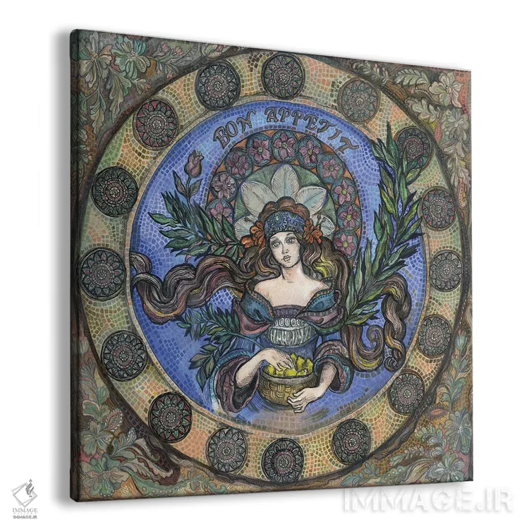 تابلو بون اپِتی! ۲ (نوش جان) اثر فانیتسا پترو - نمای پرسپکتیو محصول