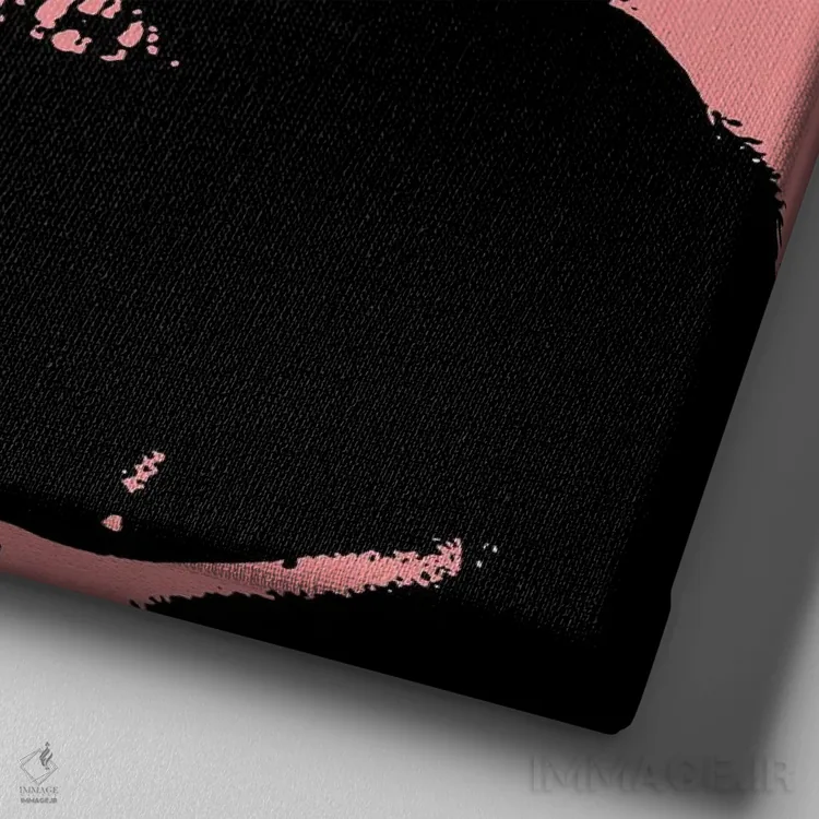 تابلو فریدا با گربه اثر فانیتسا پترو - نمای نزدیک بافت بوم