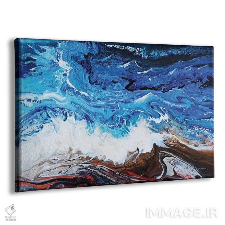 تابلو موج اثر فانیتسا پترو - نمای پرسپکتیو محصول