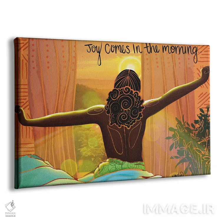 تابلو "شادی" اثر نیدیا دراز (نام هنری/استودیو) - نمای پرسپکتیو محصول