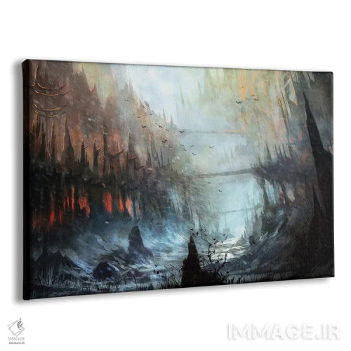 تابلو "صومعه" اثر فرباوراند لادرا - نمای پرسپکتیو محصول