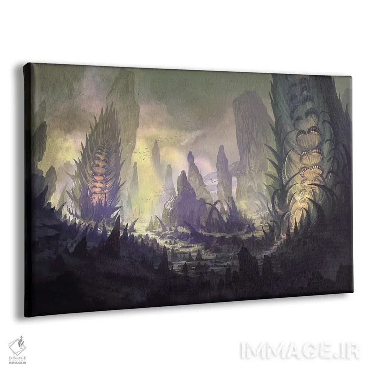 تابلو "کوه ایگمور" اثر فرباوراند لادرا - نمای پرسپکتیو محصول