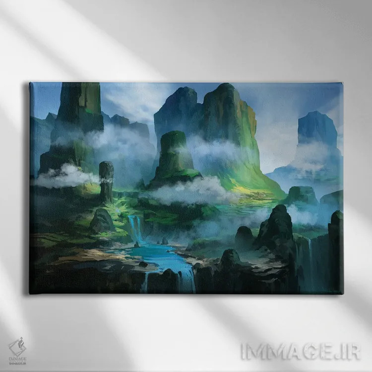 تابلو "اولدرون" اثر فرباوراند لادرا - نمای روبهرو روی دیوار