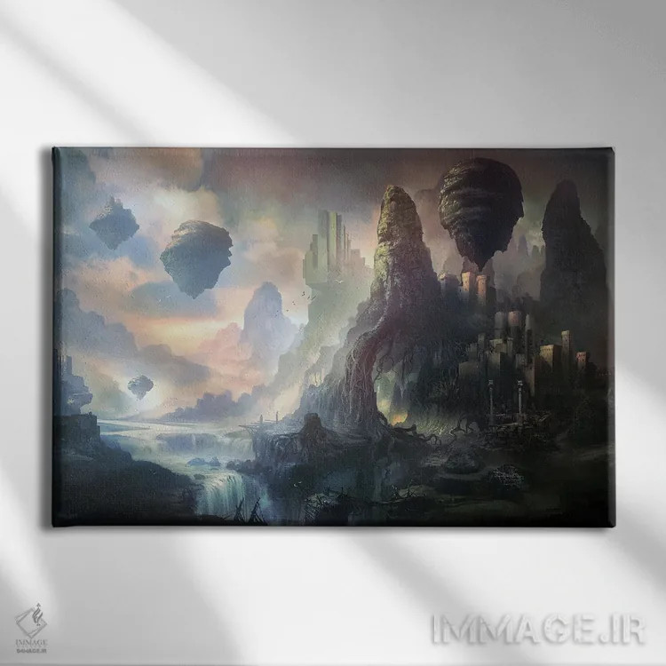 تابلو "آنکالوُر" اثر فرباوراند لادرا - نمای روبهرو روی دیوار