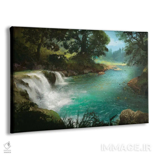 تابلو "جویبار" اثر فرباوراند لادرا - نمای پرسپکتیو محصول