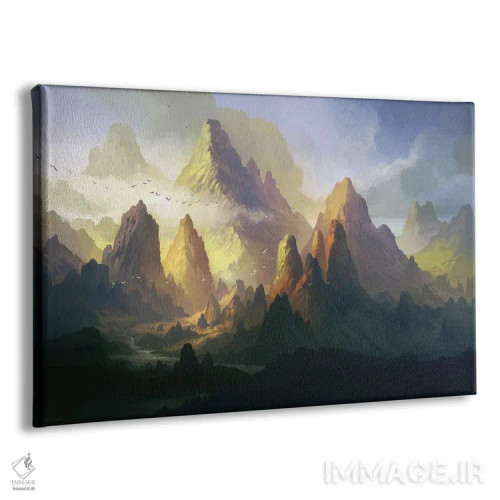 تابلو "سرزمین آنگول-اِلم" اثر فرباوراند لادرا - نمای پرسپکتیو محصول