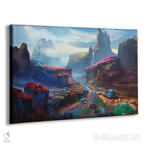 تابلو "اتلررود" اثر فرباوراند لادرا - نمای پرسپکتیو محصول