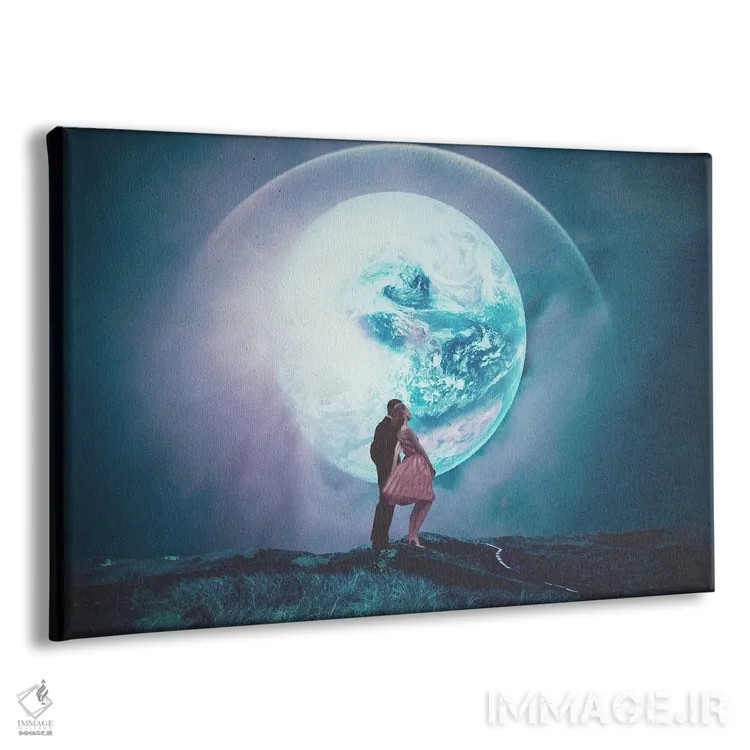 تابلو "دو میلیون سال از دیروز" اثر فرانک موس (هنرمند با نام مستعار) - نمای پرسپکتیو محصول