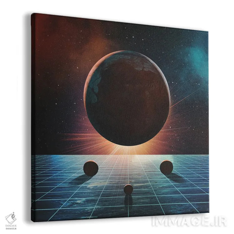 تابلو جاذبه اثر فرن رودریگز - نمای پرسپکتیو محصول