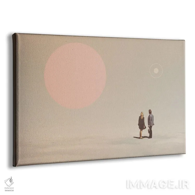 تابلو "رؤیابینان اندوه" اثر فرانک موس (هنرمند با نام مستعار) - نمای پرسپکتیو محصول