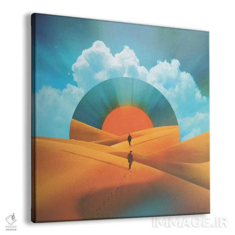 تابلو کوانتوم اثر فرن رودریگز - نمای پرسپکتیو محصول