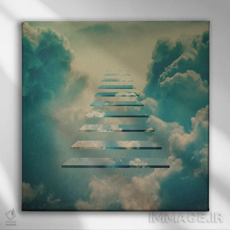 تابلو "ورود" اثر فرن رودریگز - نمای روبهرو روی دیوار