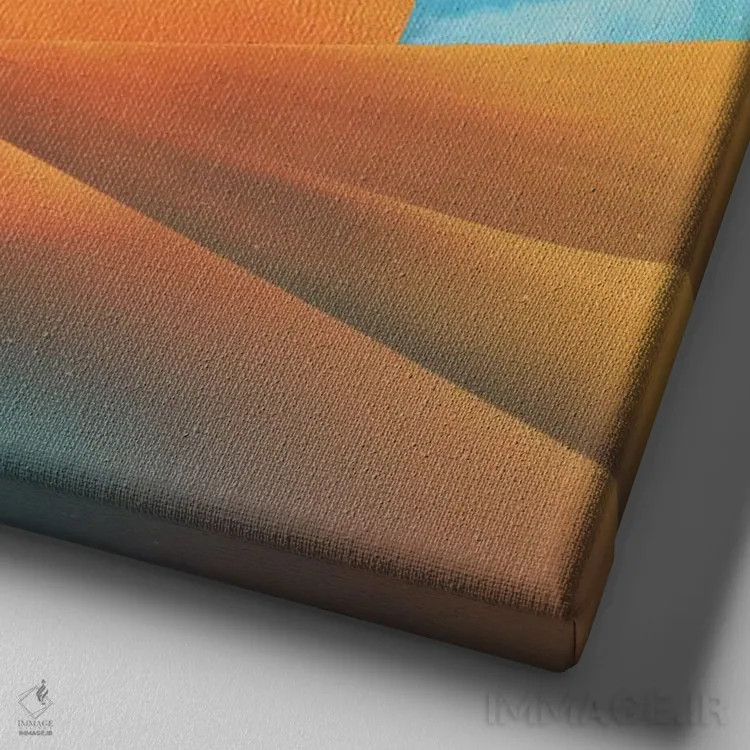 تابلو کوانتوم اثر فرن رودریگز - نمای نزدیک بافت بوم