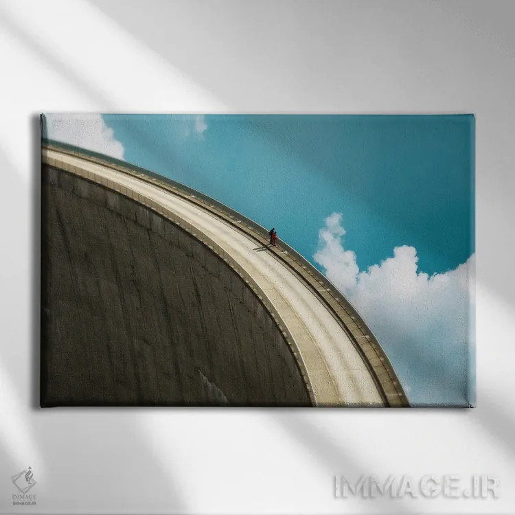 تابلو سد ۲ اثر فرن رودریگز - نمای روبهرو روی دیوار