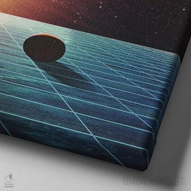 تابلو جاذبه اثر فرن رودریگز - نمای نزدیک بافت بوم