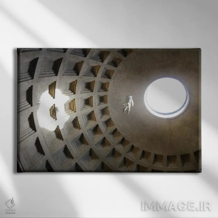 تابلو گنبد اثر فرن رودریگز - نمای روبهرو روی دیوار