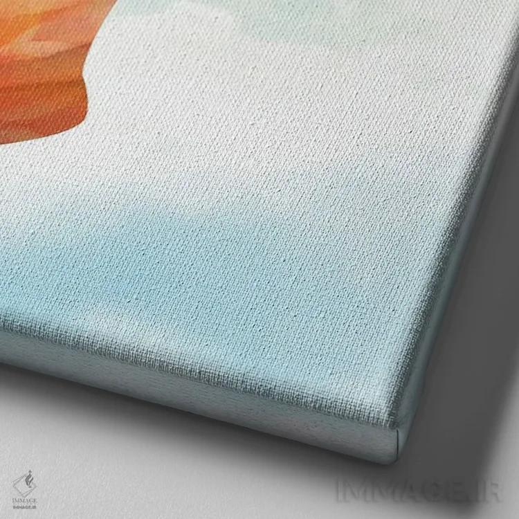 تابلو فلشبک (یادآوری گذشته) اثر فرن رودریگز - نمای نزدیک بافت بوم