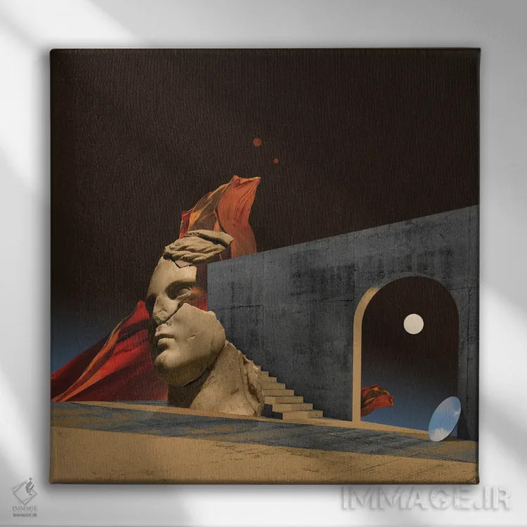 تابلو رویابین اثر فرن رودریگز - نمای روبهرو روی دیوار