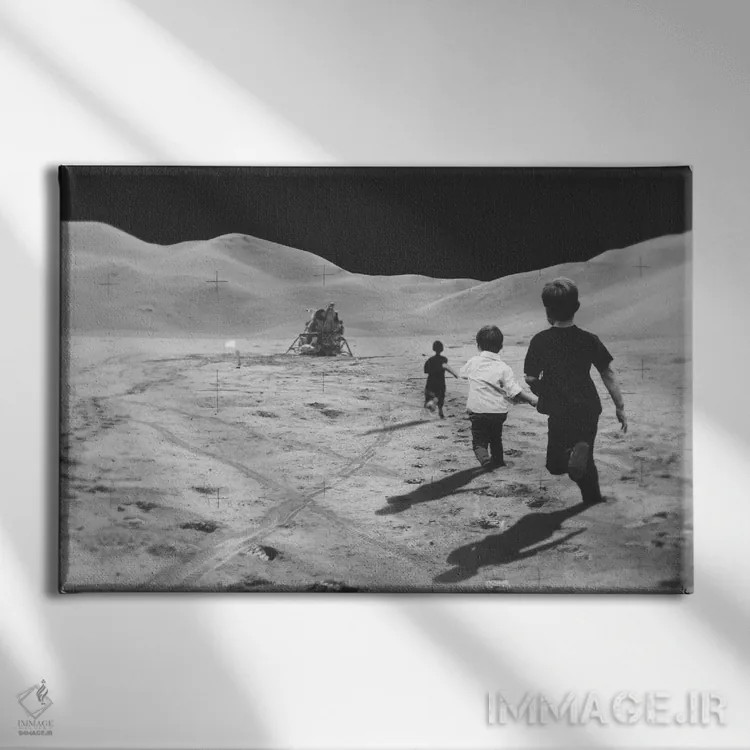 تابلو مرا به خانه ببر اثر فرن رودریگز - نمای روبهرو روی دیوار