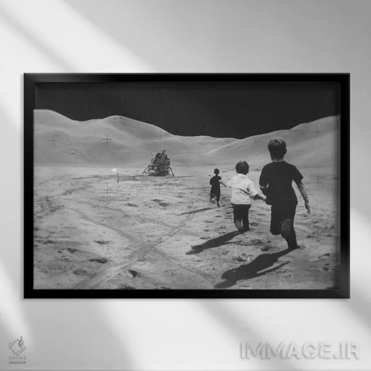 تابلو مرا به خانه ببر اثر فرن رودریگز - نمای قابدار مشکی