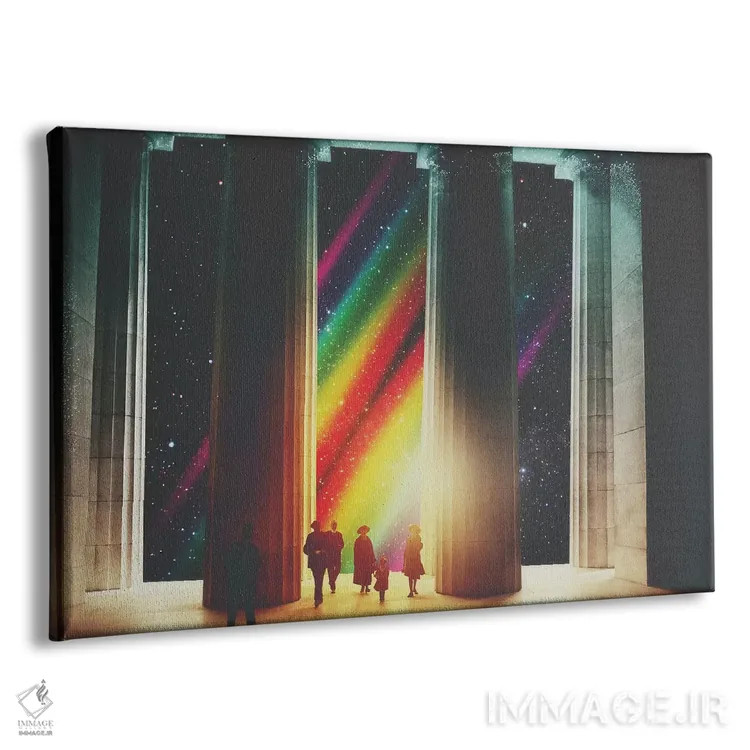 تابلو تجربه نزدیک به مرگ اثر فرن رودریگز - نمای پرسپکتیو محصول