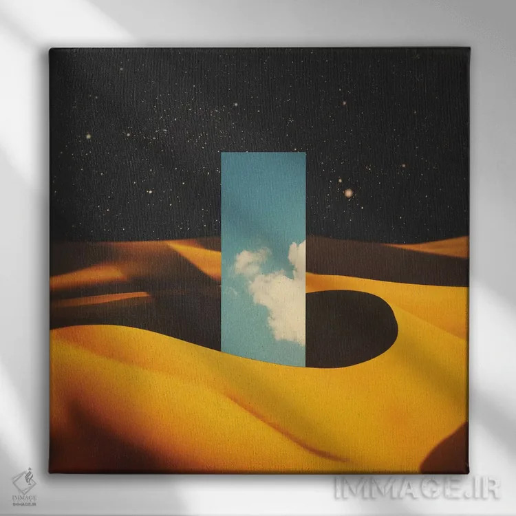 تابلو تکسنگ ۲ اثر فرن رودریگز - نمای روبهرو روی دیوار