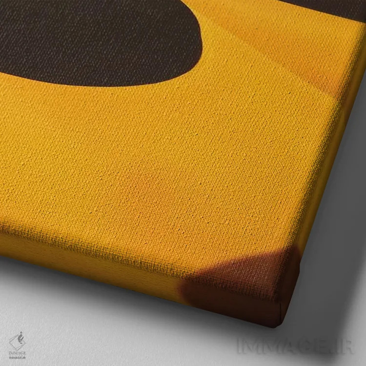 تابلو تکسنگ ۲ اثر فرن رودریگز - نمای نزدیک بافت بوم