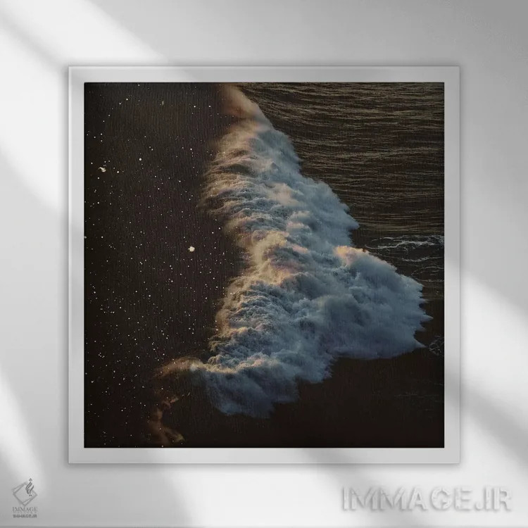 تابلو چندجهانی اثر فرن رودریگز - نمای قابدار سفید