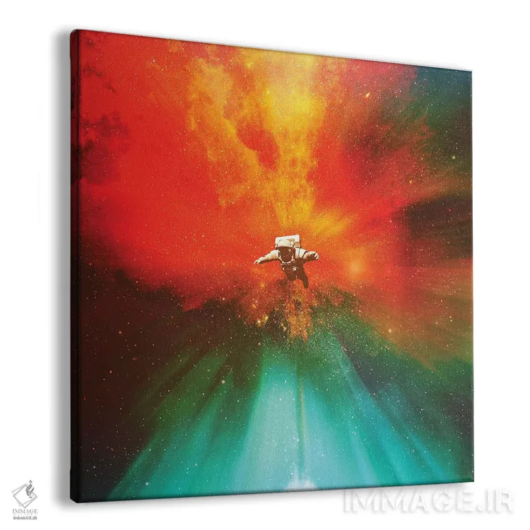 تابلو سرگردان (گیر افتاده) اثر فرن رودریگز - نمای پرسپکتیو محصول