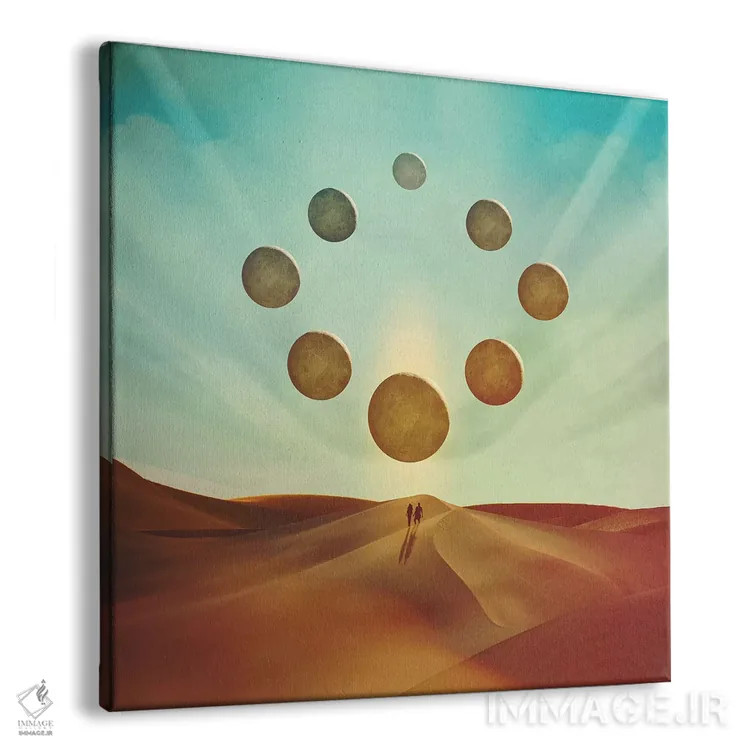 تابلو گردباد اثر فرن رودریگز - نمای پرسپکتیو محصول