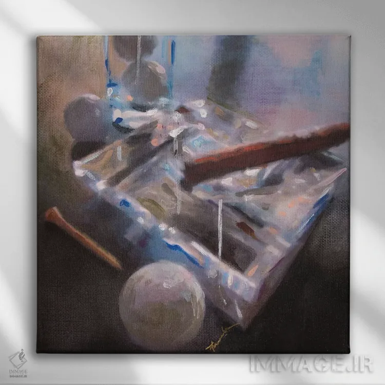 تابلو پس از گلف ۲ اثر هِدر اِی. فرنچ-روسیه - نمای روبهرو روی دیوار