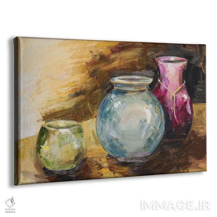 تابلو گلدانهای جواهرنشان اثر هِدر اِی. فرنچ-روسیه - نمای پرسپکتیو محصول