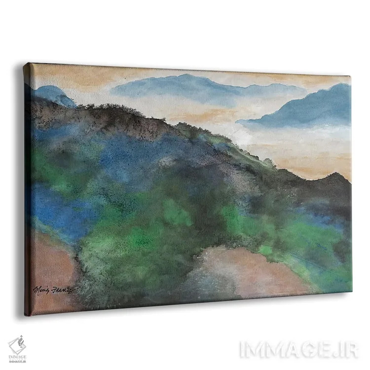 تابلو لبهٔ صبحگاهی اثر مینگ فرانز - نمای پرسپکتیو محصول