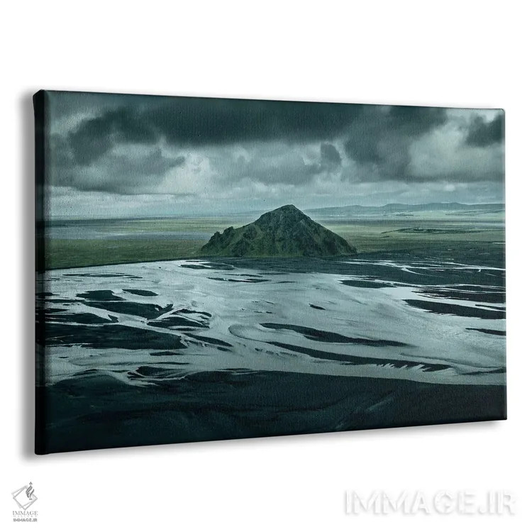 تابلو بافتها در ایسلند اثر استفن فوسبک - نمای پرسپکتیو محصول