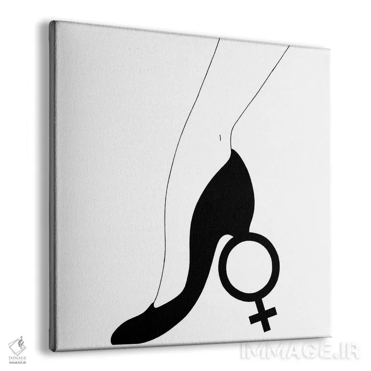 تابلو زنانه بودن اثر فیلیپو اسپینلی - نمای پرسپکتیو محصول