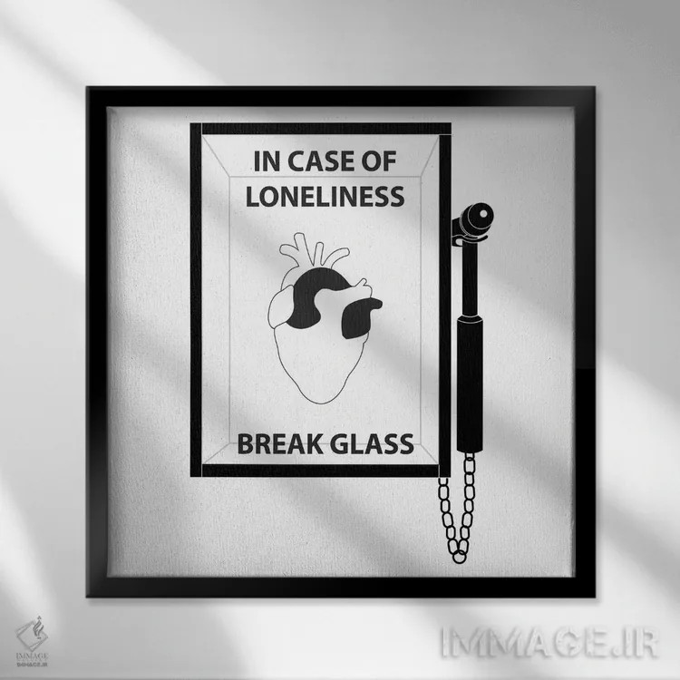 تابلو اضطراری اثر فیلیپو اسپینلی - نمای قابدار مشکی