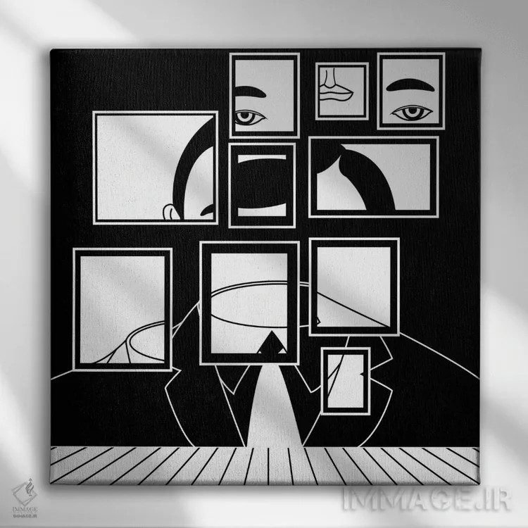 تابلو آشوب درونی اثر فیلیپو اسپینلی - نمای روبهرو روی دیوار