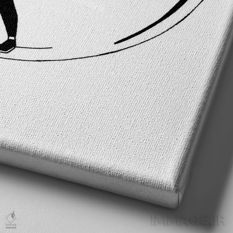 تابلو زندانی اثر فیلیپو اسپینلی - نمای نزدیک بافت بوم