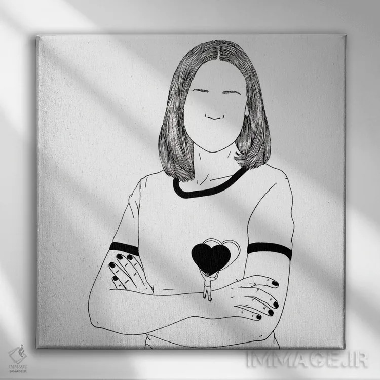 تابلو مفصل/پیوند اثر فیلیپو اسپینلی - نمای روبهرو روی دیوار