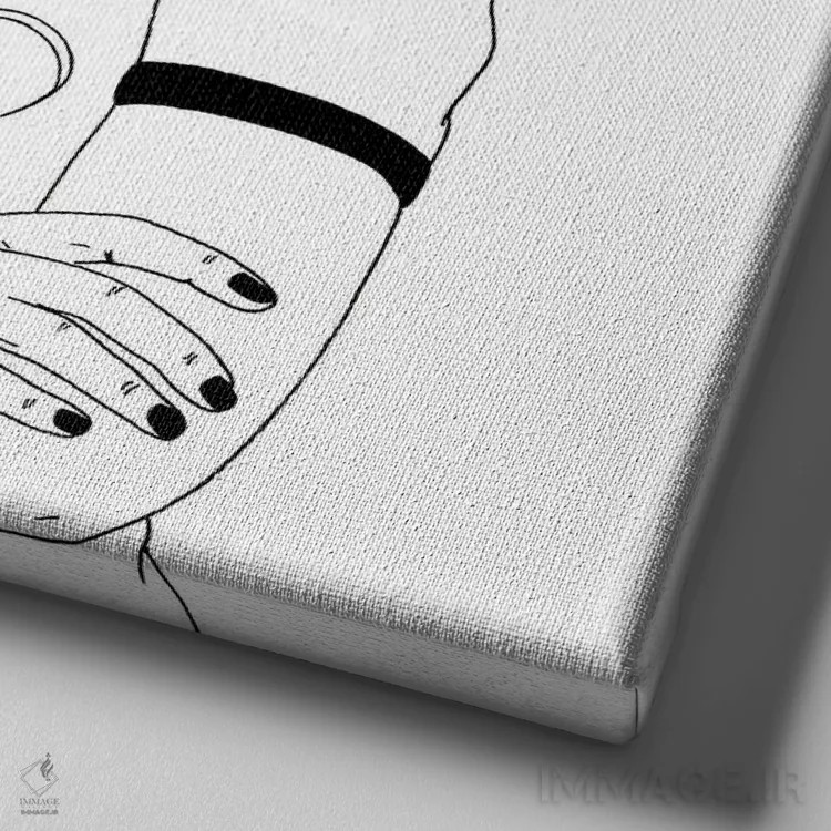 تابلو مفصل/پیوند اثر فیلیپو اسپینلی - نمای نزدیک بافت بوم