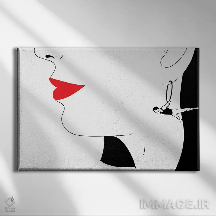 تابلو تکیه دادن اثر فیلیپو اسپینلی - نمای روبهرو روی دیوار