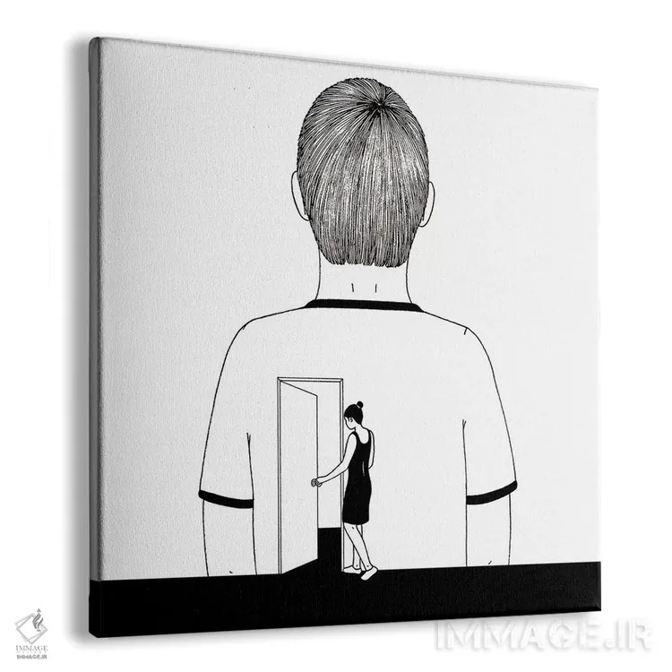 تابلو در کنار قلب اثر فیلیپو اسپینلی - نمای پرسپکتیو محصول