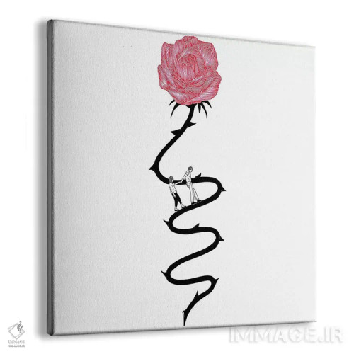 تابلو مسیر تند و تیز اثر فیلیپو اسپینلی - نمای پرسپکتیو محصول