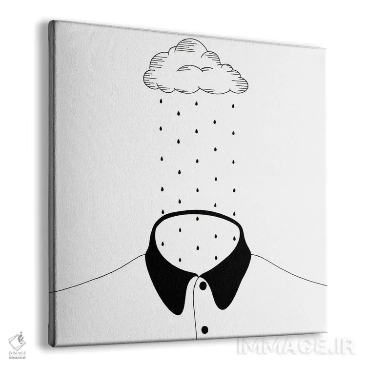 تابلو باران درون اثر فیلیپو اسپینلی - نمای پرسپکتیو محصول