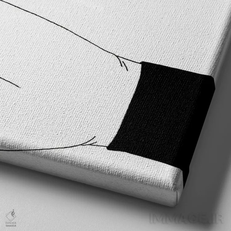 تابلو تفکر آرامبخش اثر فیلیپو اسپینلی - نمای نزدیک بافت بوم