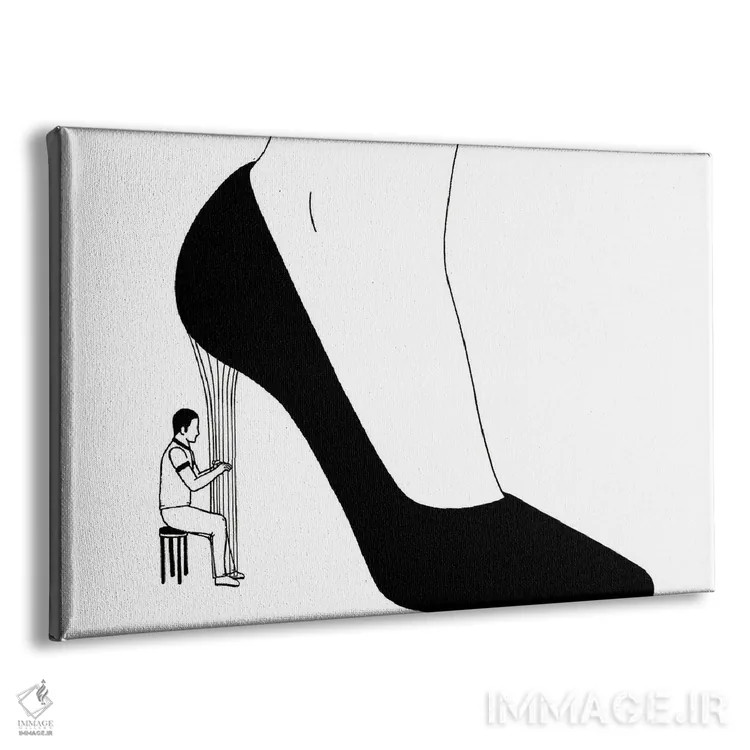 تابلو صدای حسی اثر فیلیپو اسپینلی - نمای پرسپکتیو محصول