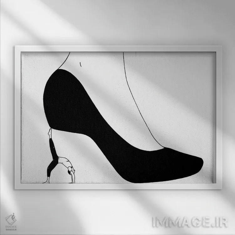 تابلو حمایت اثر فیلیپو اسپینلی - نمای قابدار سفید