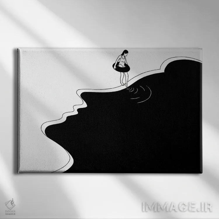 تابلو لمس اثر فیلیپو اسپینلی - نمای روبهرو روی دیوار